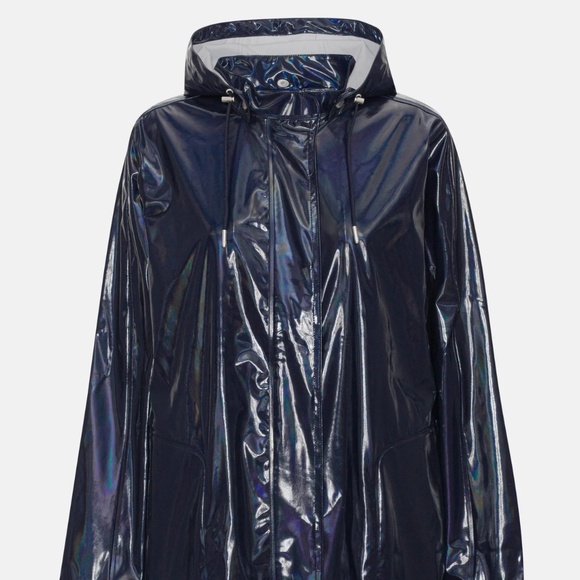 Junge Navy Raincoat European Unusual L - Picture 2 of 7